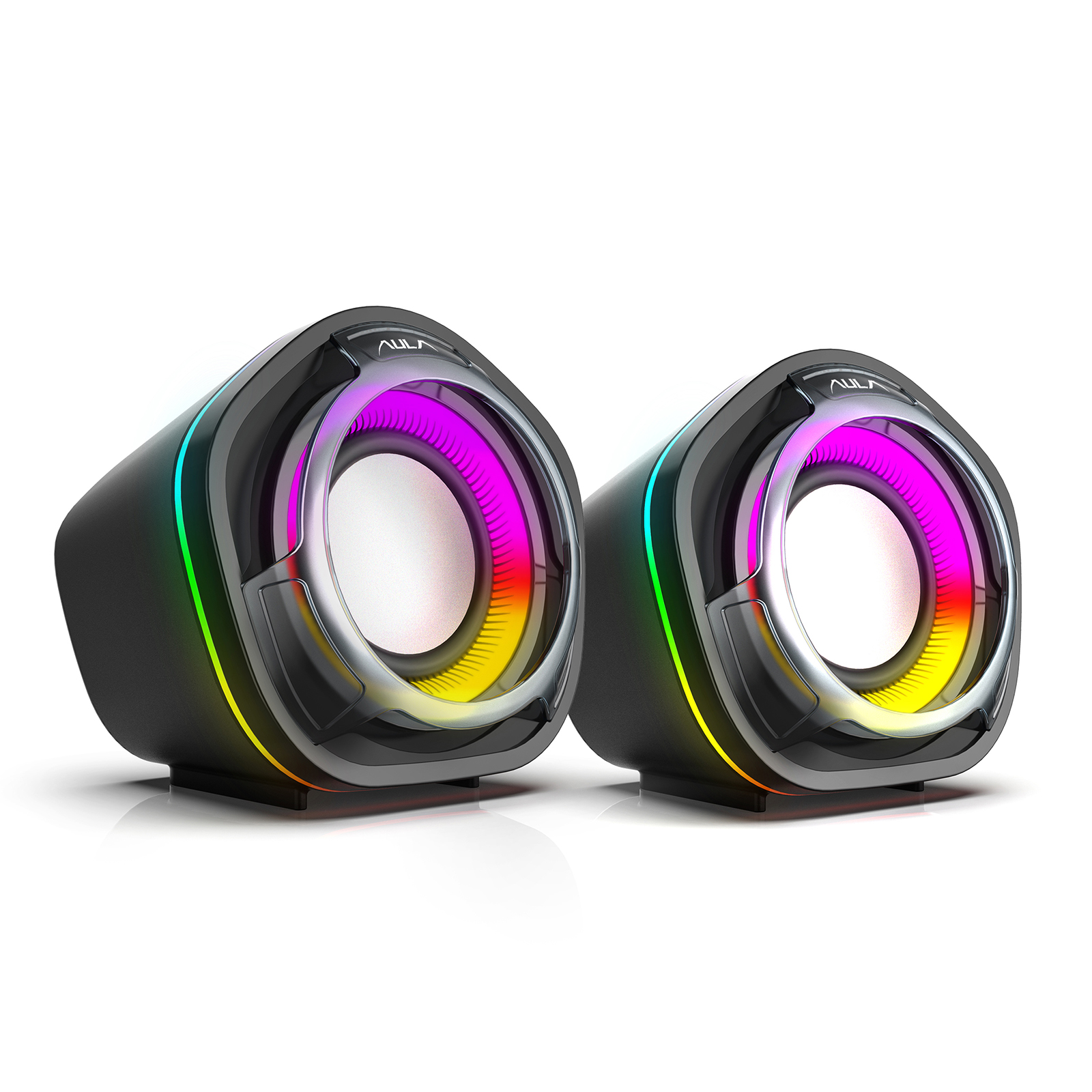 AULA N-107 Wired RGB Gaming Speakers