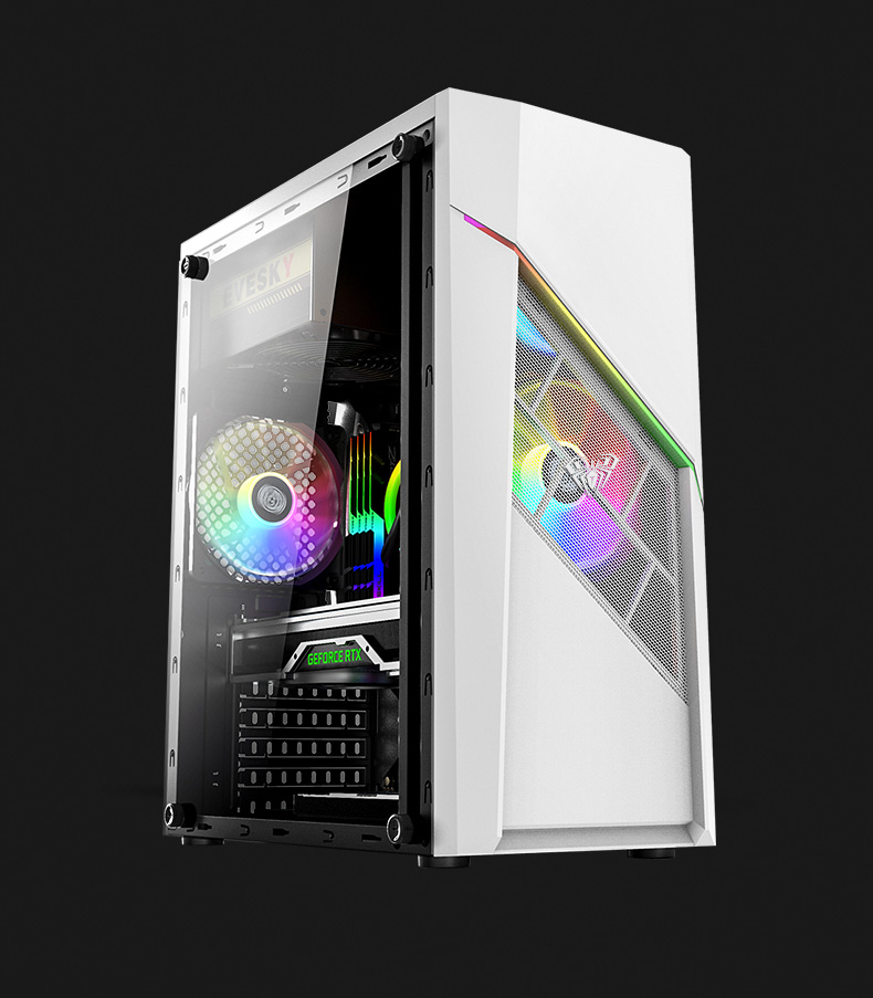 AULA Gaming PC Case FZ003 Water Cooling Deivce Support ATX/M-ATX/MINI-ITX(图16)