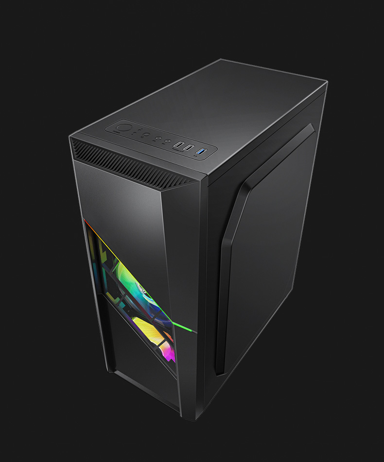 AULA Gaming PC Case FZ003 Water Cooling Deivce Support ATX/M-ATX/MINI-ITX(图18)