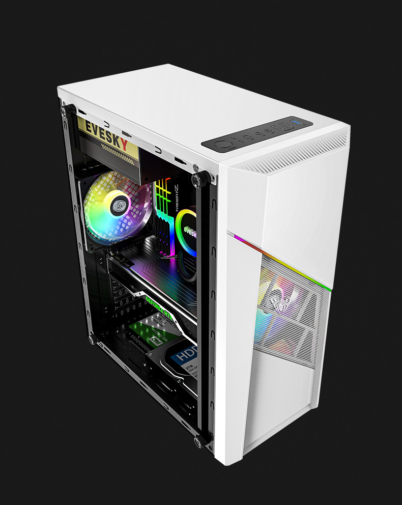 AULA Gaming PC Case FZ003 Water Cooling Deivce Support ATX/M-ATX/MINI-ITX(图19)