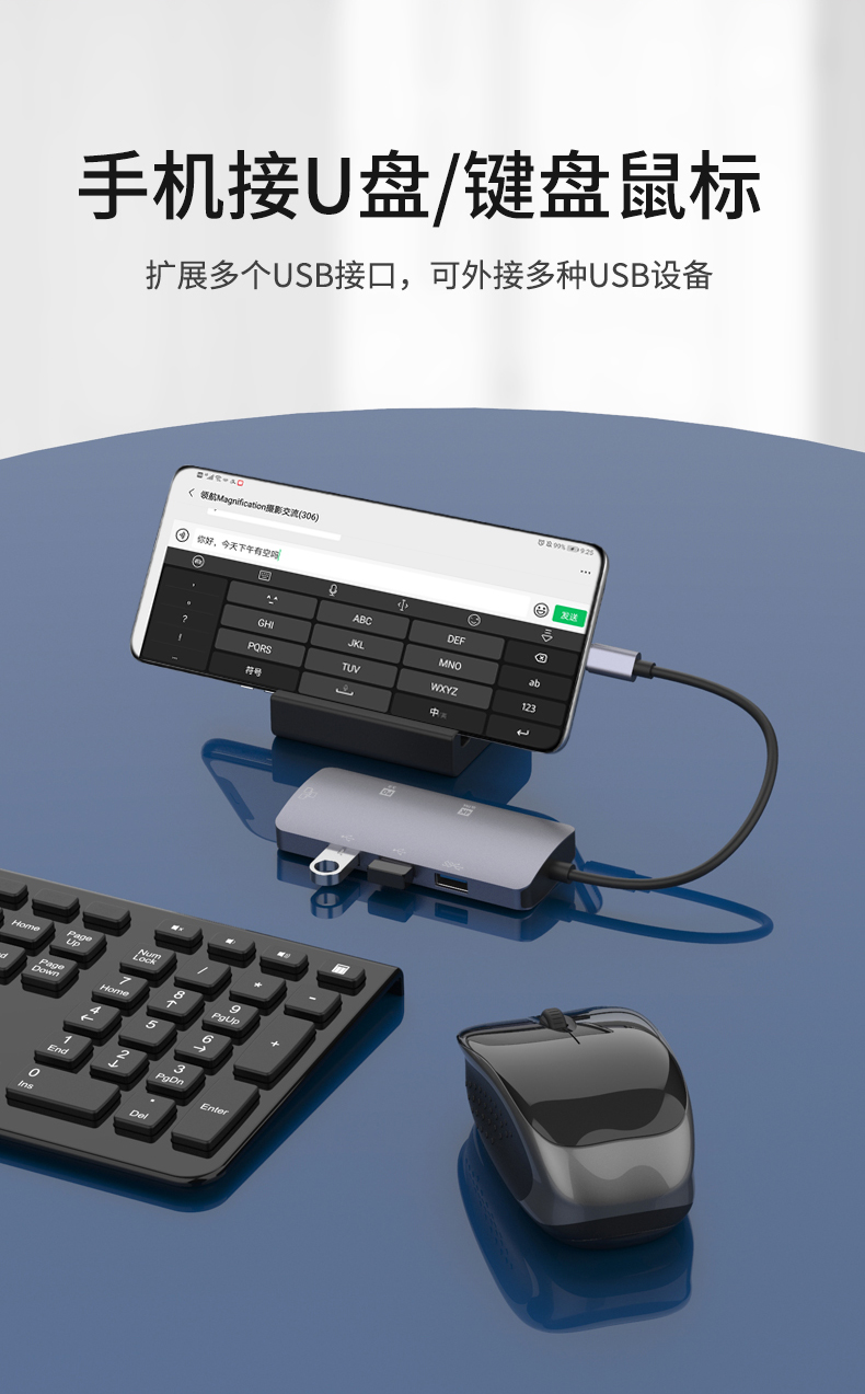 AULA UC910 6 in1 USB-C HUB(图7)