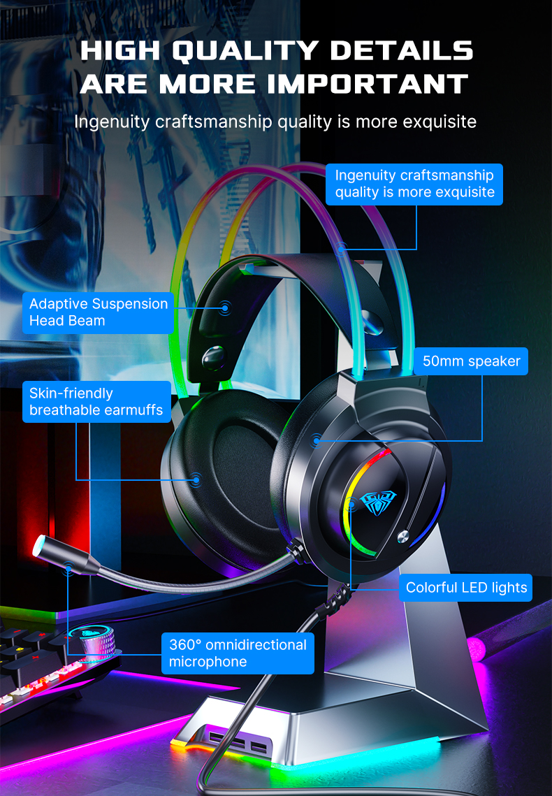 AULA S501 Wired Gaming Headset(图12)