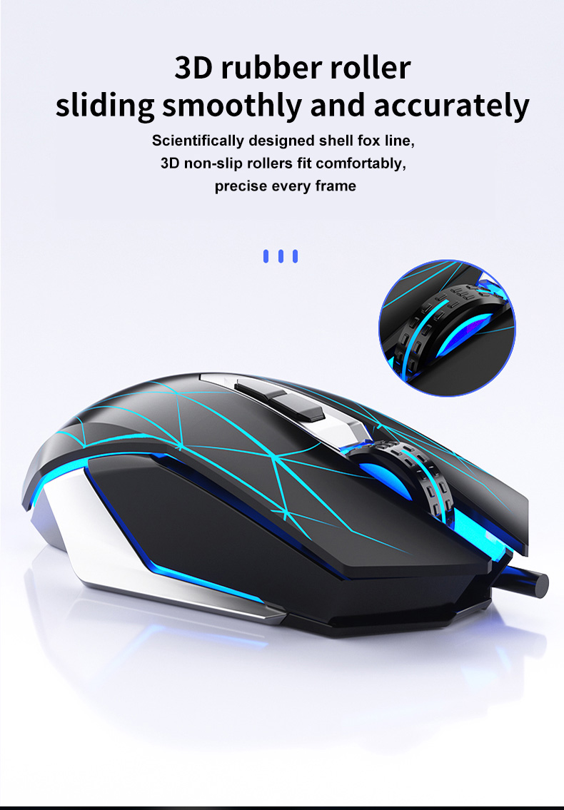AULA T201 Wired Membrane Gaming Keyboard and Mouse Combo (图6)