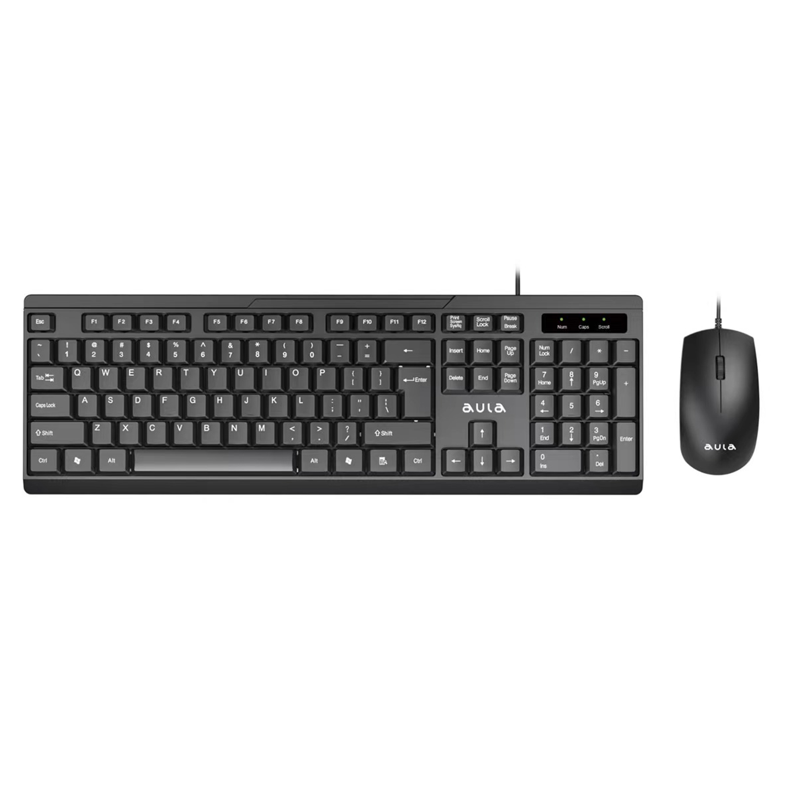 AULA AC101 Wired Keyboard and Mouse Comb