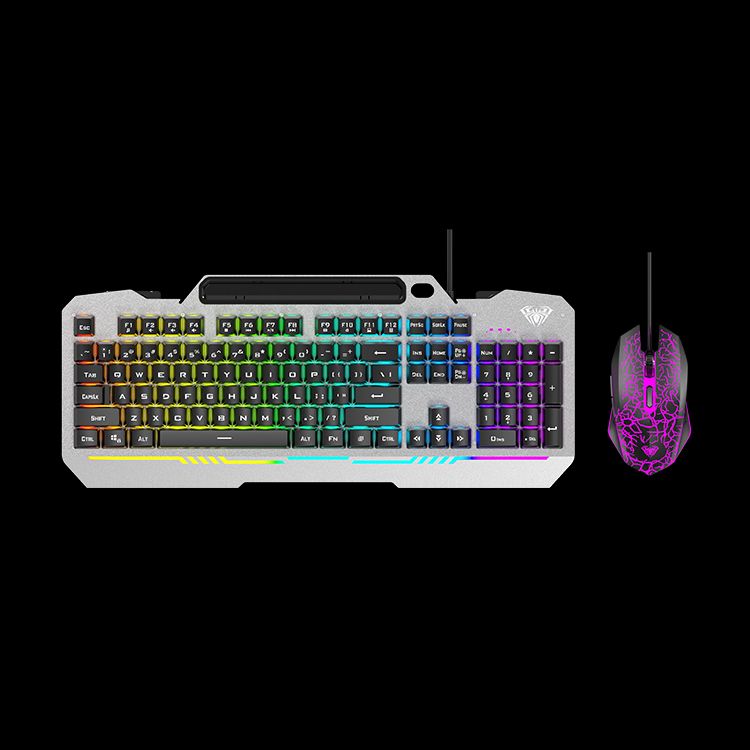 AULA T102 Wired Keyboard & Mouse Com