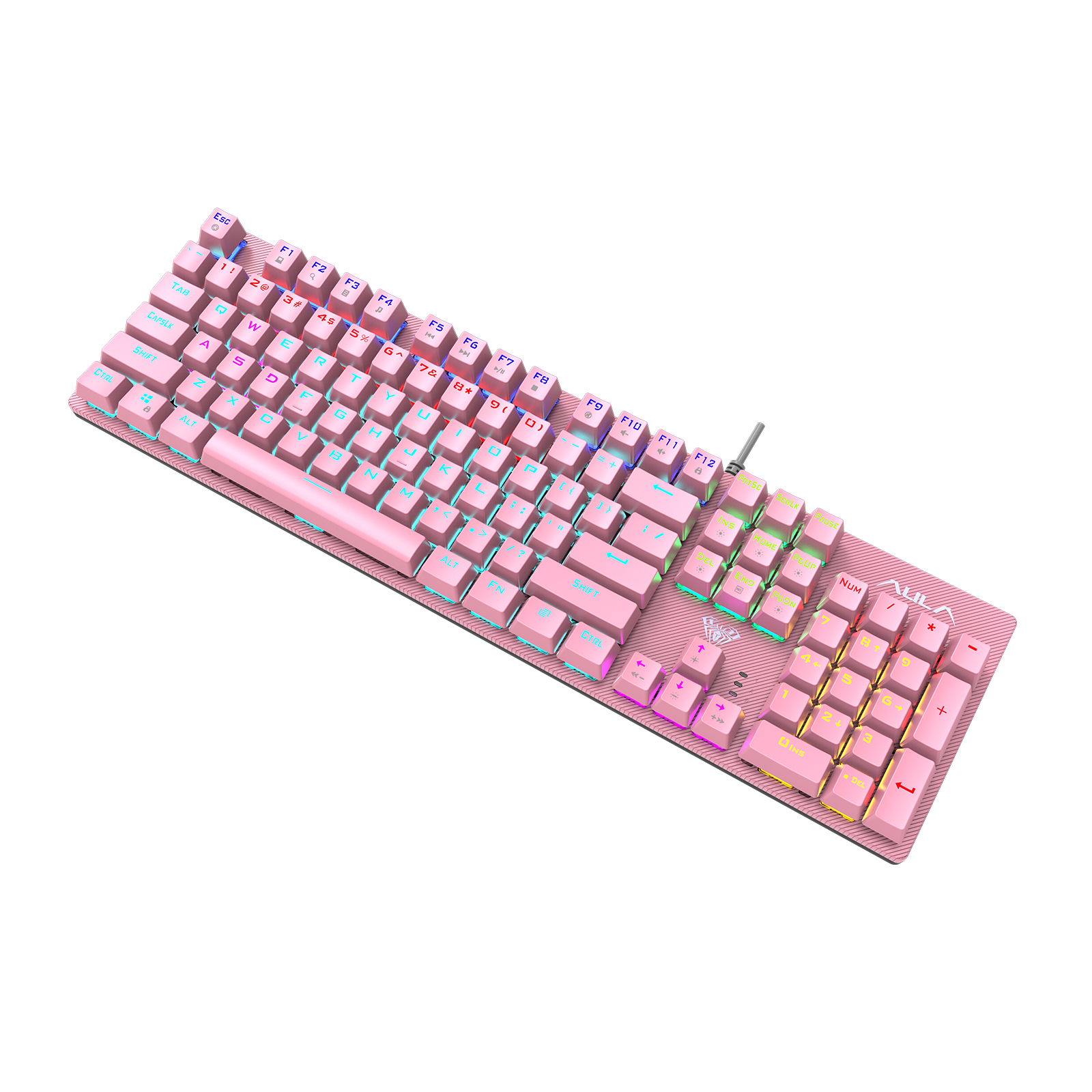 AULA S2022 Pink Mechanical Keyboard