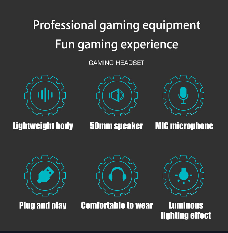 AULA S603 gaming headset(图2)