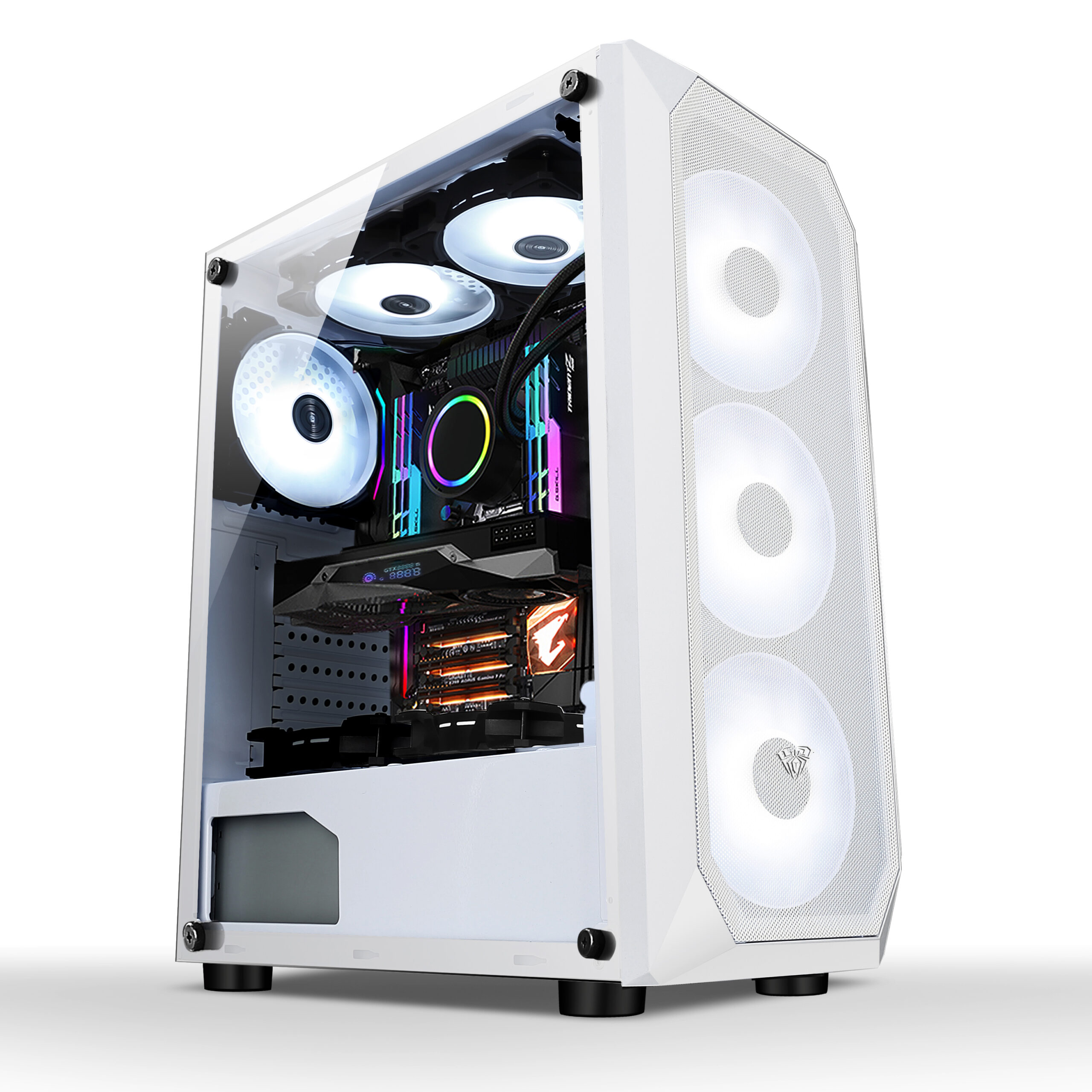 PC Gaming Case Supports ATX Motherboard 