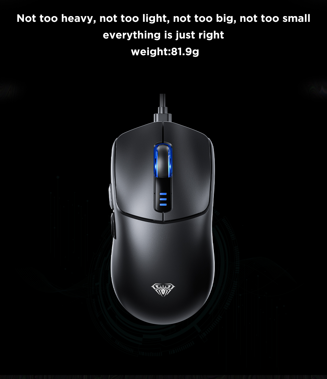 AULA SC580 Gaming Three mode Mouse(图3)