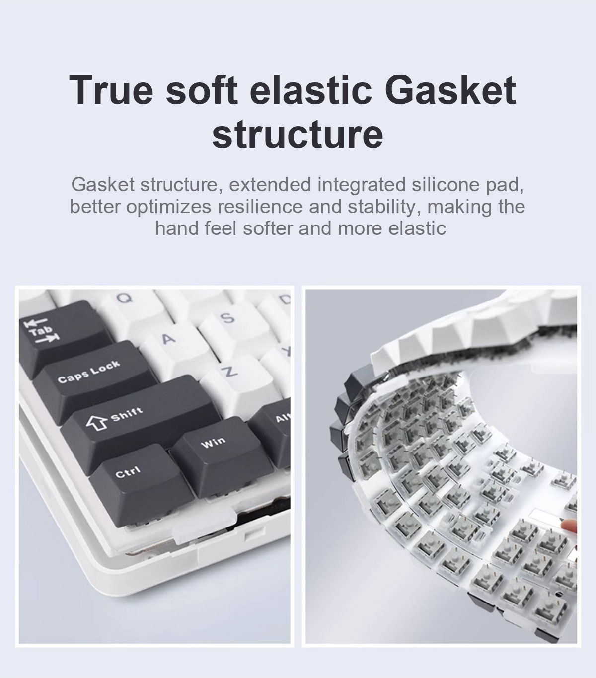 AULA F87 Gasket Mechanical Keyboard(图8)