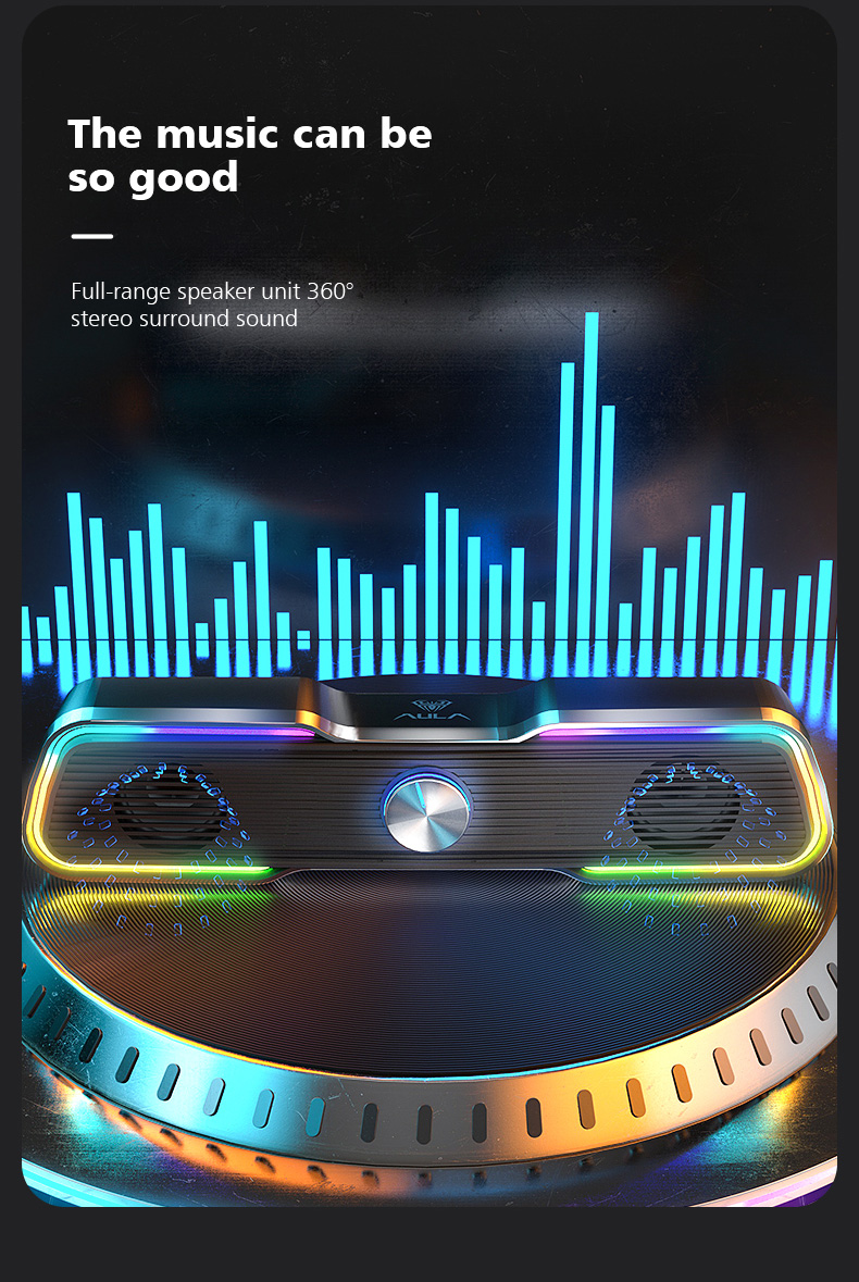 AULA N-169B Desktop gaming Speaker(图4)