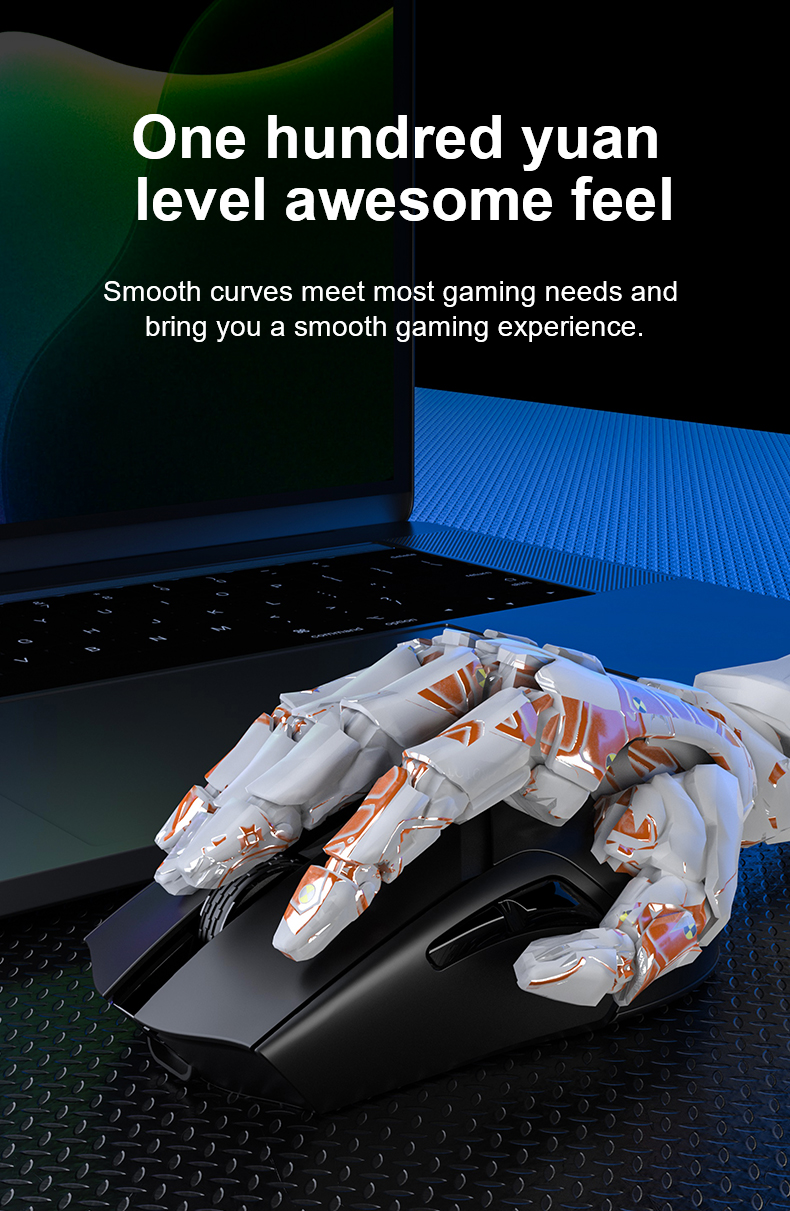AULA F813  Wired+Wireless Gaming Mouse(图5)