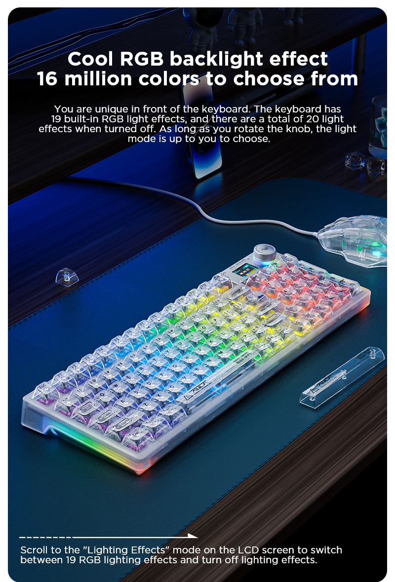 AULA  F98PRO Custom Mechanical Keyboard(图11)