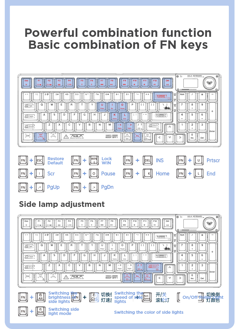 AULA  F98PRO Custom Mechanical Keyboard(图15)
