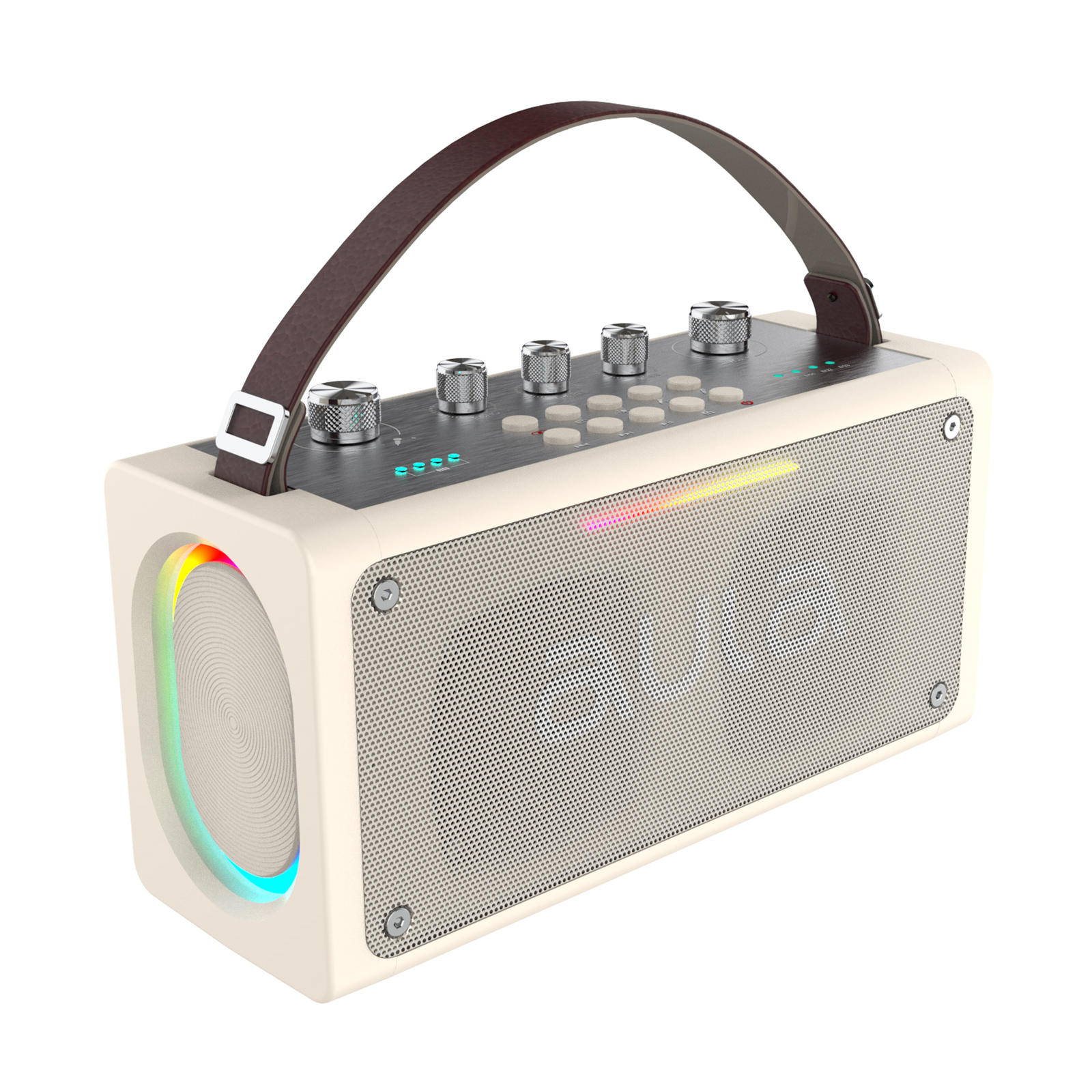 AULA K119 RGB Portable Speaker: Sound and Light Fusion(图1)