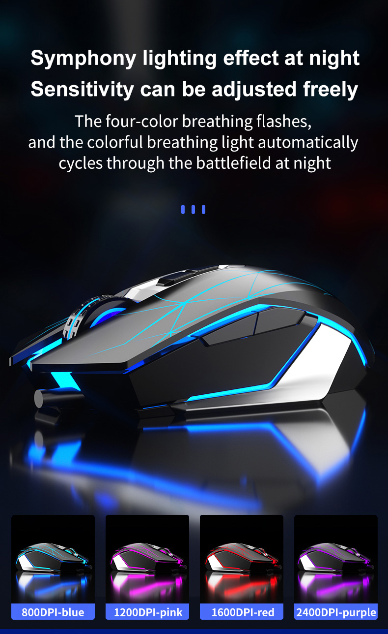 AULA T201 Wired Membrane Gaming Keyboard and Mouse Combo (图7)