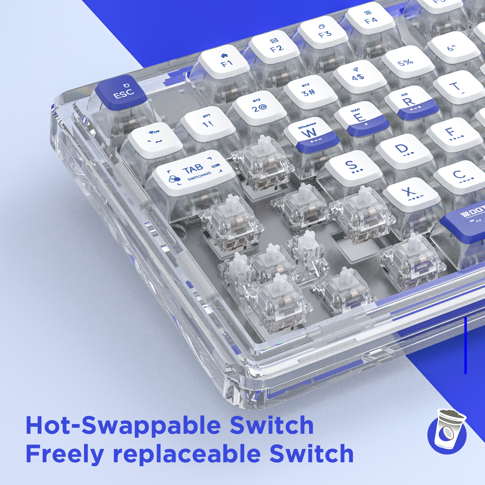 AULA-LEOBOG K81 Gasket Mechanical Keyboard(图4)