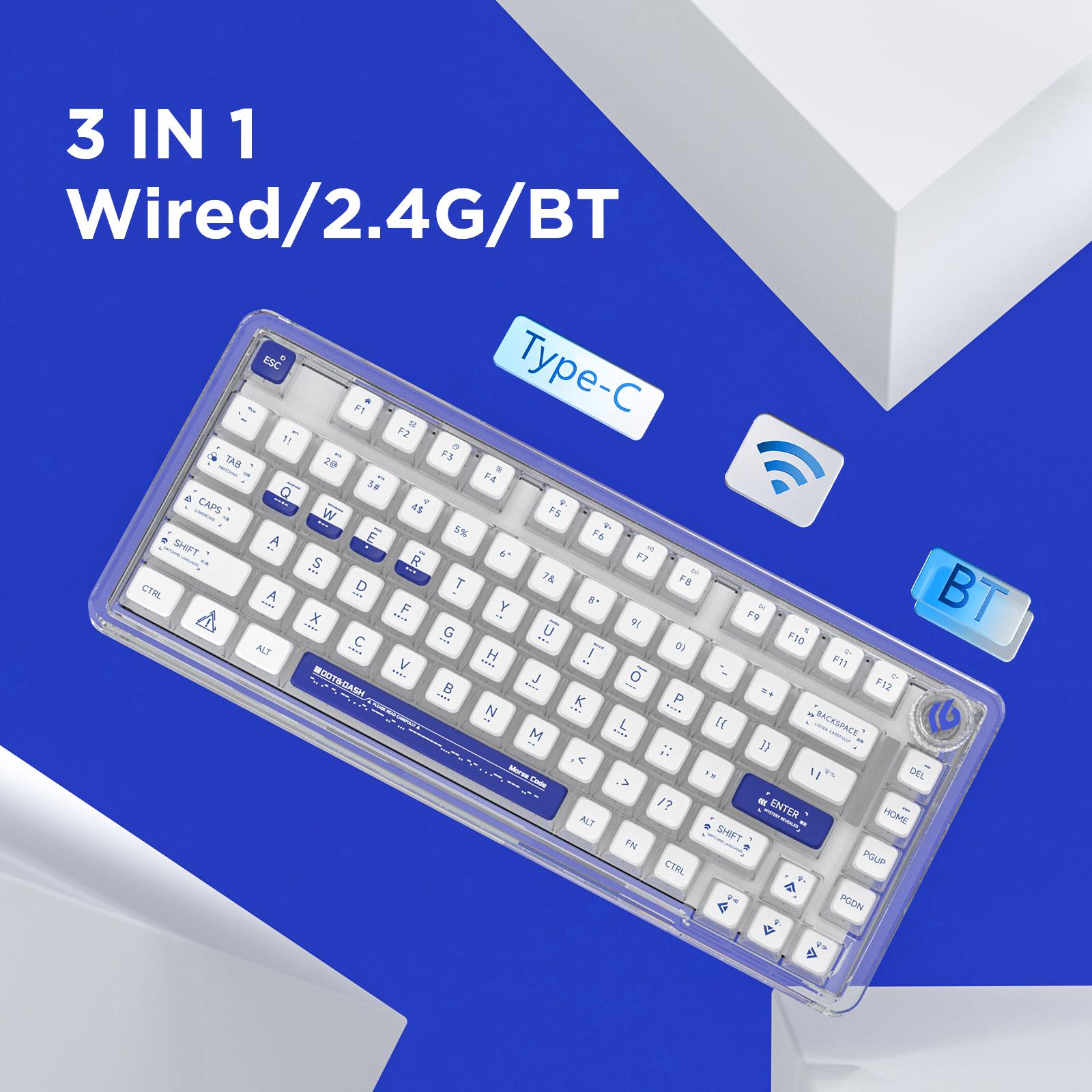 AULA-LEOBOG K81 Gasket Mechanical Keyboard(图5)