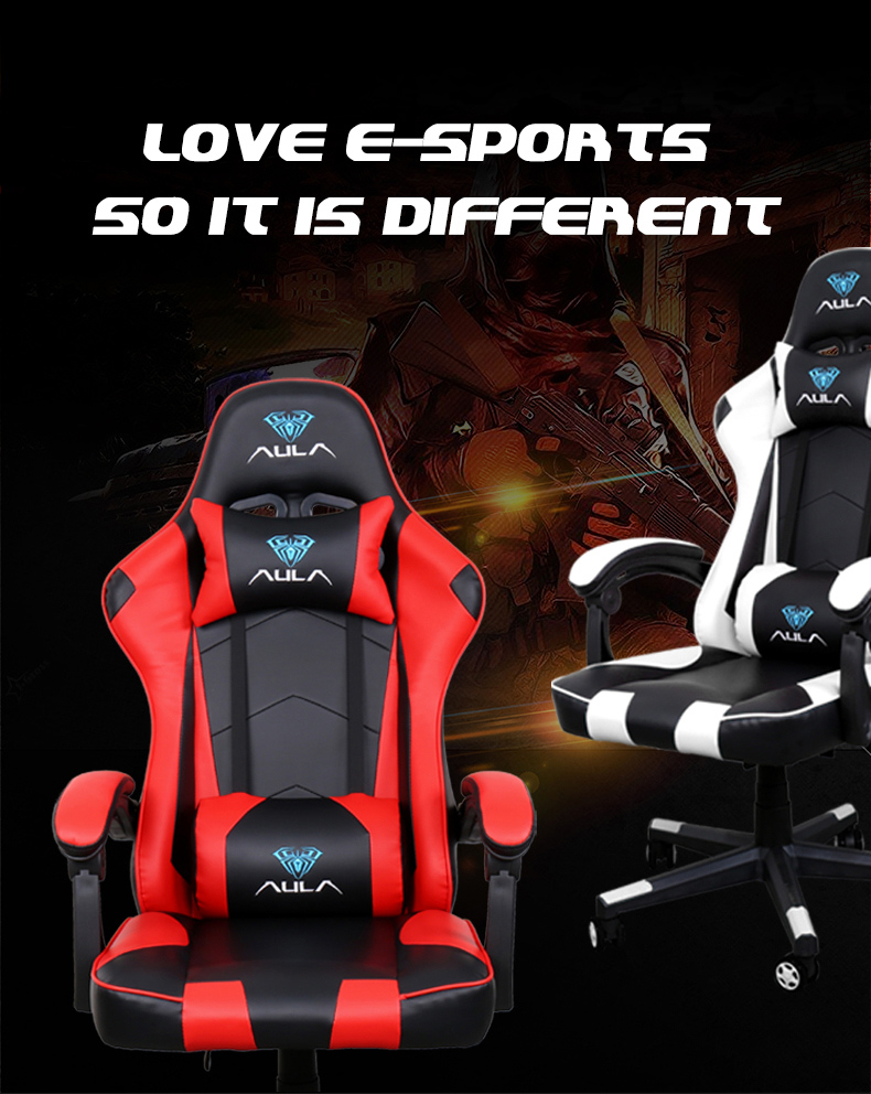 Game in Comfort: AULA F8093 Gaming Chair - Your Ultimate Gaming Throne!(图1)