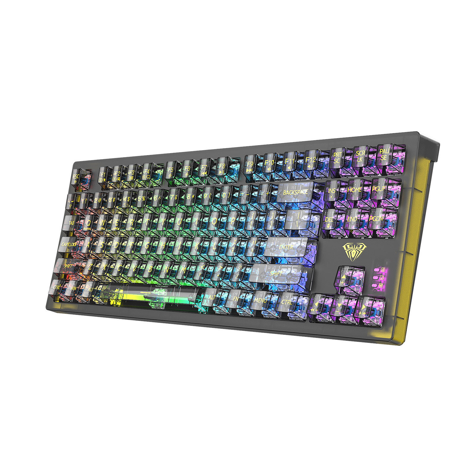 AULA F2183 White ransparent PC Keycaps w