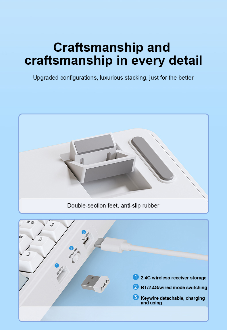 AULA F75 Gasket Mechanical Keyboard(图15)