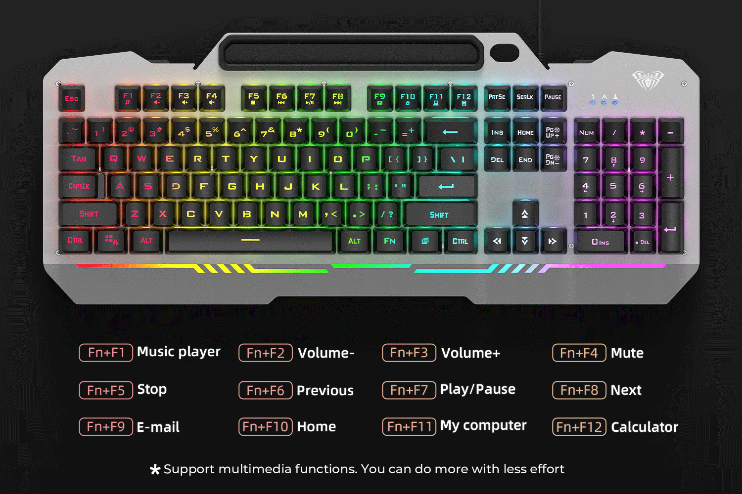 AULA T102 Wired Keyboard & Mouse Combo (图8)