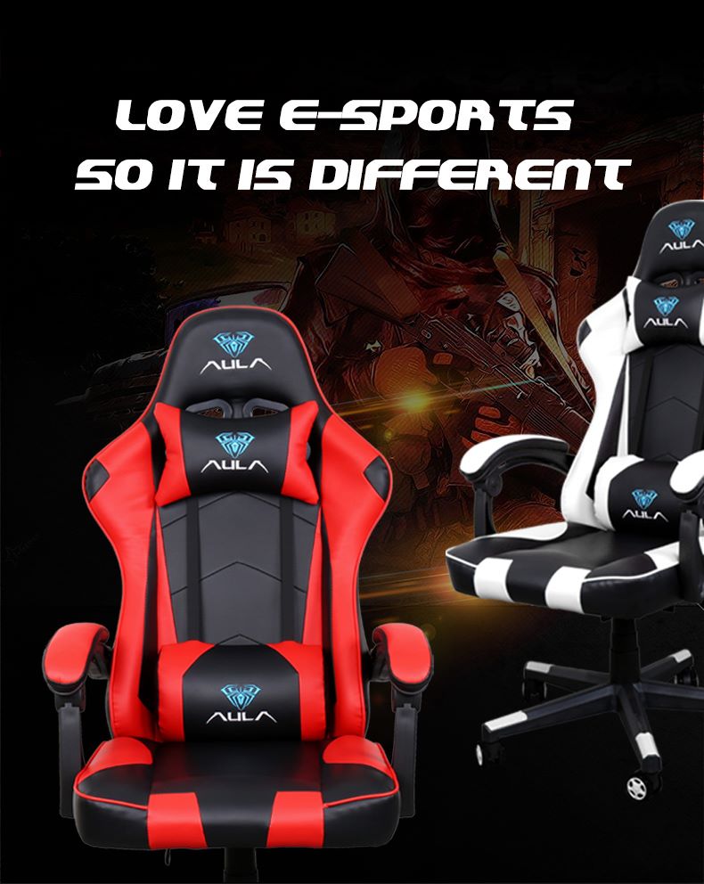 AULA F8093 Gaming Chair: Ergonomics and Style for the Perfect Gaming Setup(图1)