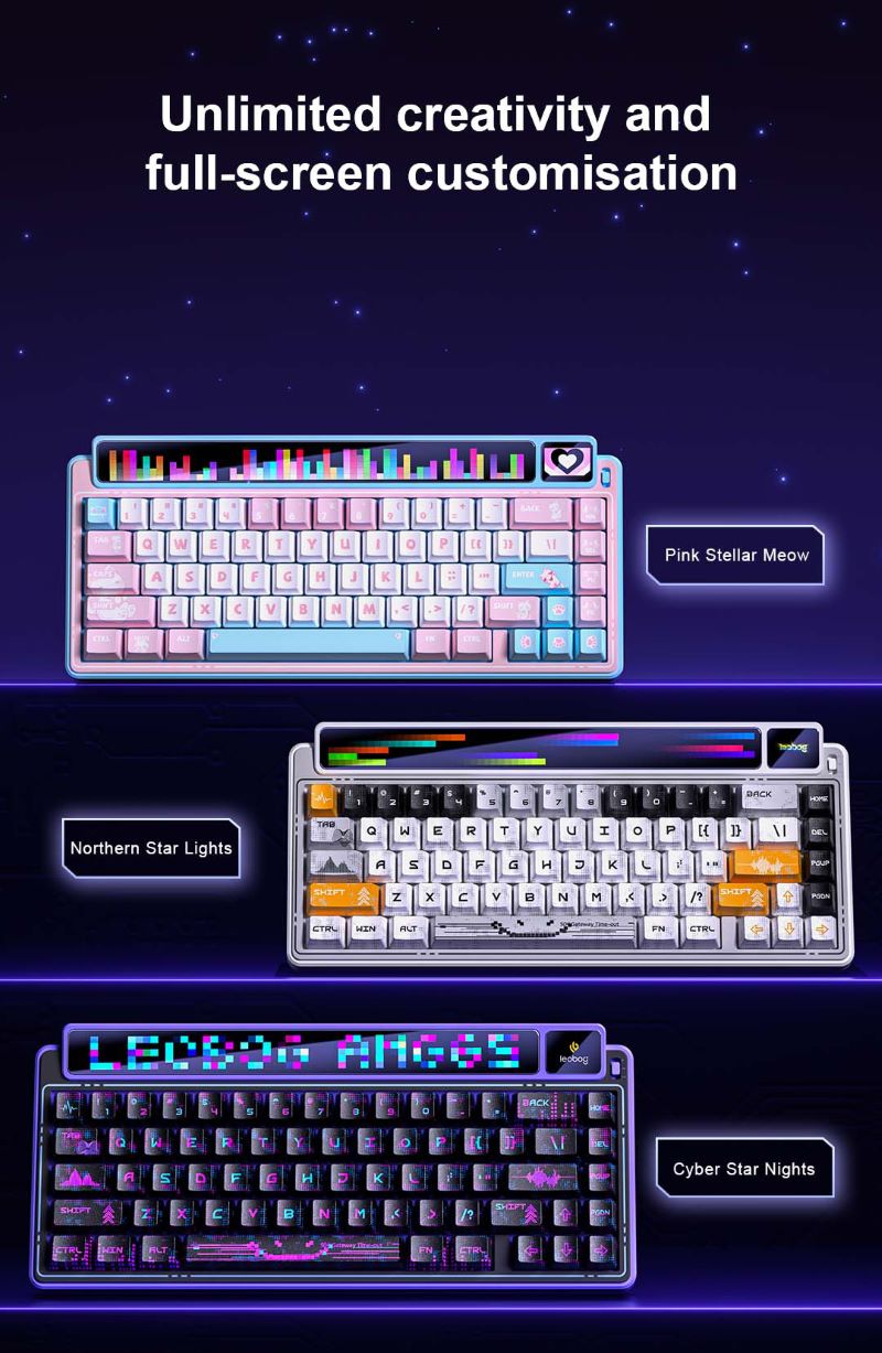 AULA-LEOBOG AMG65 Gasket Mechanical Keyboard(图4)