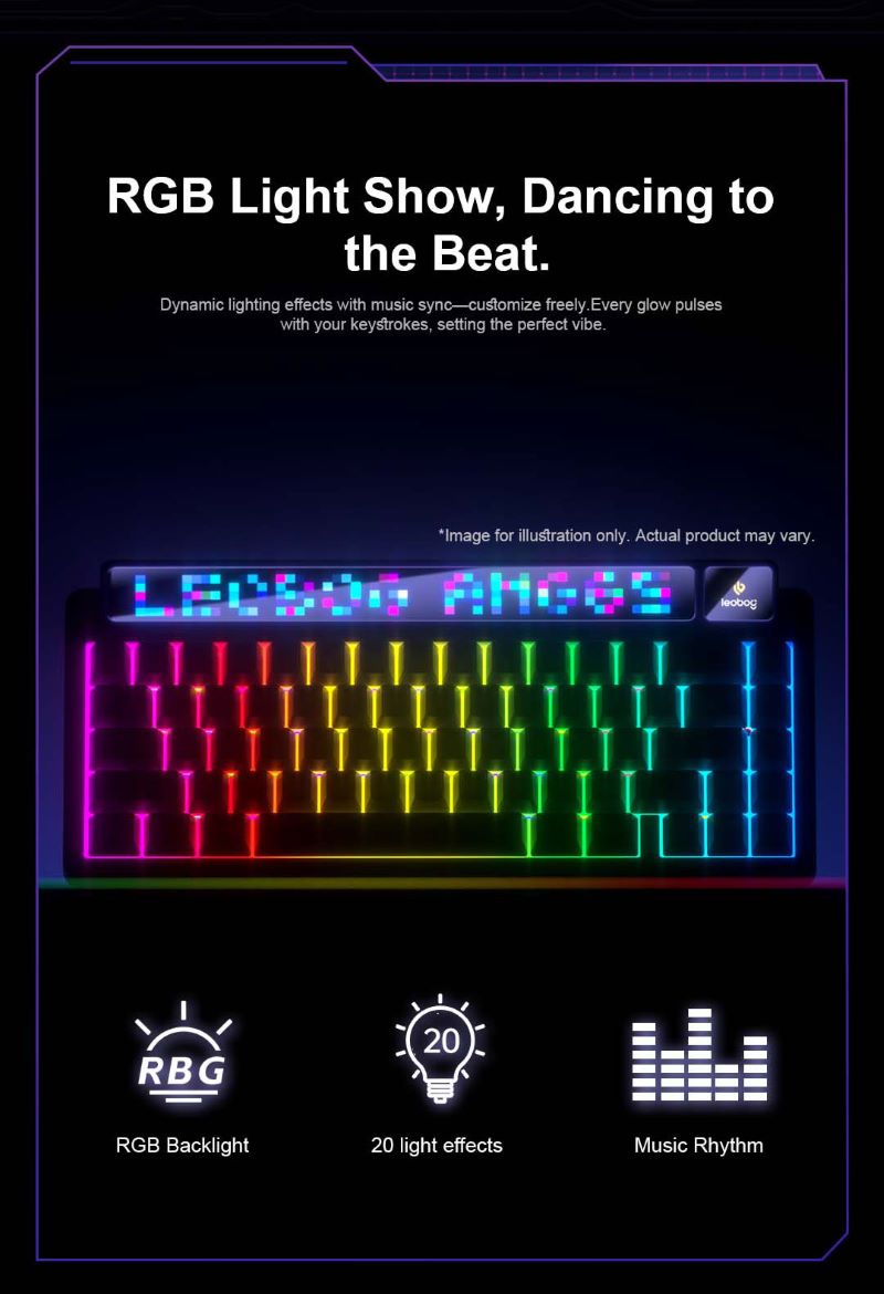 AULA-LEOBOG AMG65 Gasket Mechanical Keyboard(图17)
