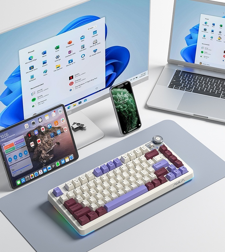 AULA-AU75 vs Traditional Mechanical Keyboards: What’s the Difference?(图2)