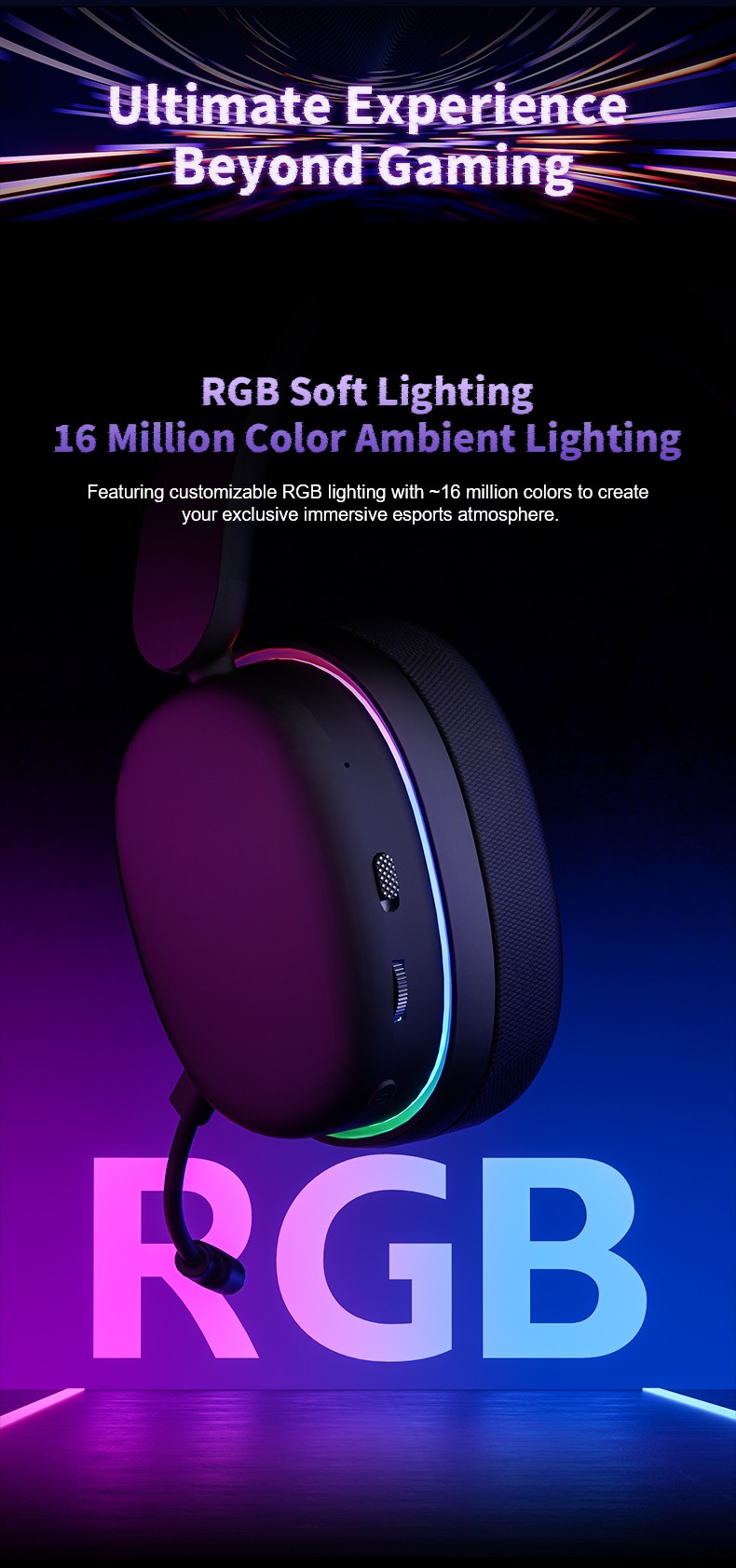 AULA G7 / G7 Pro Wireless Gaming Headset(图13)