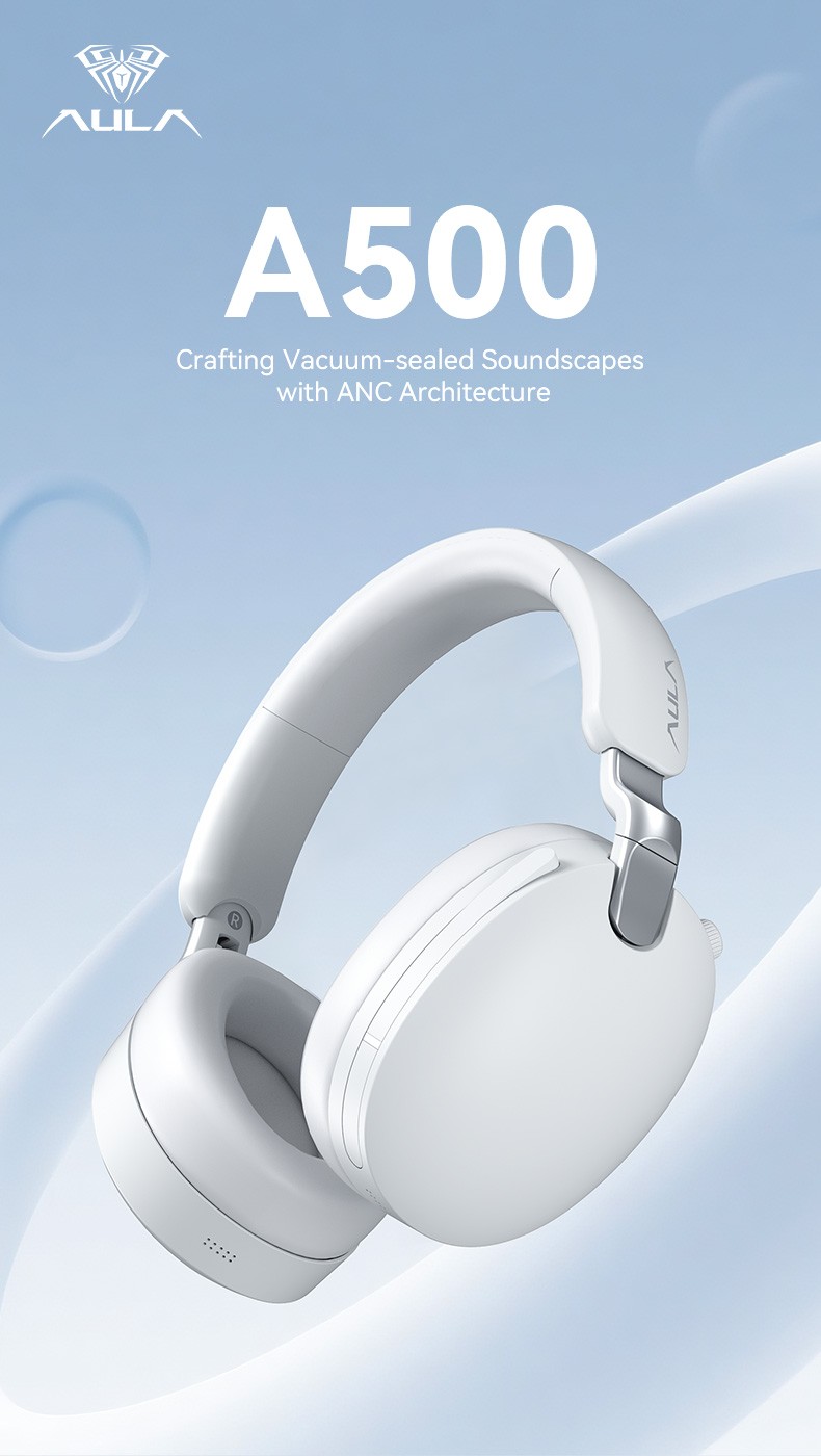 AULA A500 Tri-mode Headset with ANC(图1)