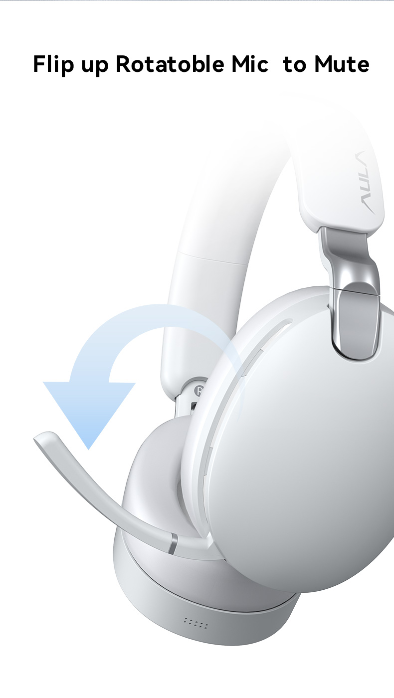 AULA A500 Tri-mode Headset with ANC(图3)