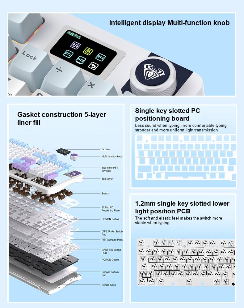 AULA S98PRO Mechanical Keyboard(图2)