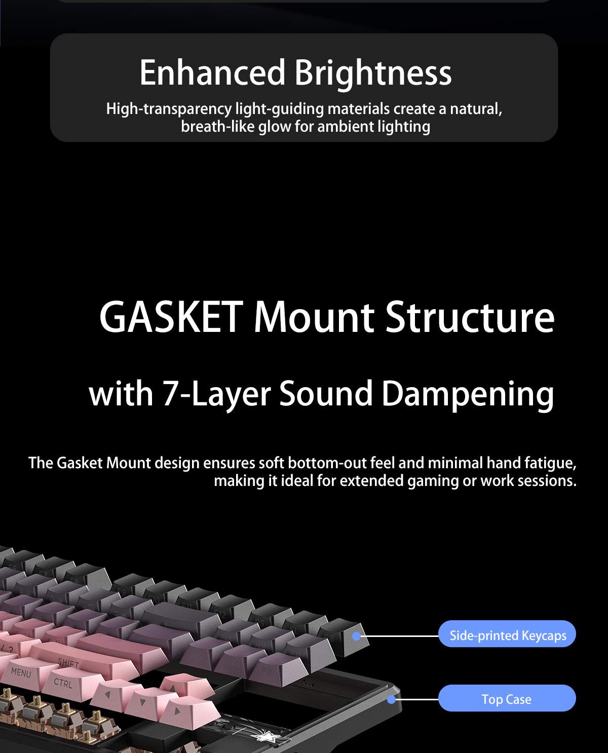 AULA F87PRO V2 Gasket Mechanical Keyboard(图10)