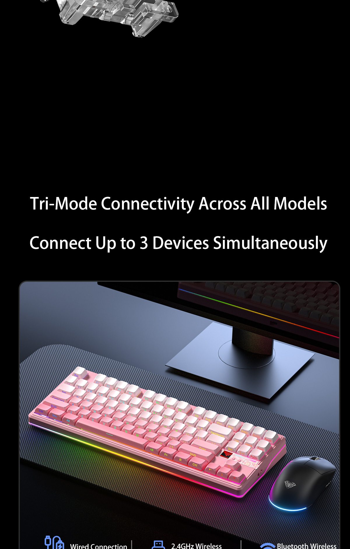 AULA F87PRO V2 Gasket Mechanical Keyboard(图17)