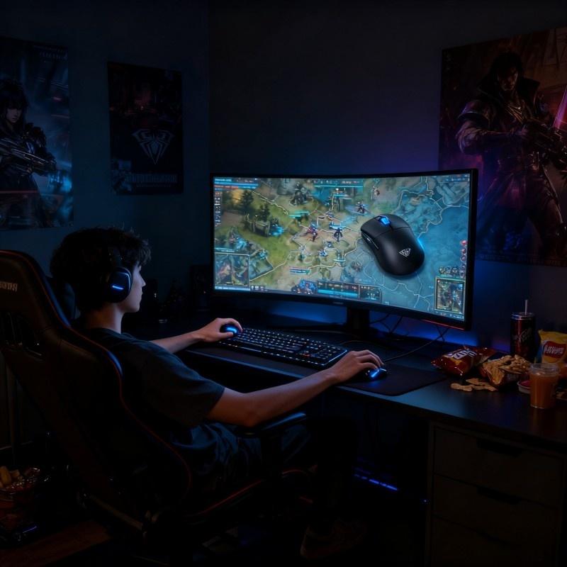 Why Every Gamer Needs an Ergonomic RGB Gaming Mouse？(图1)
