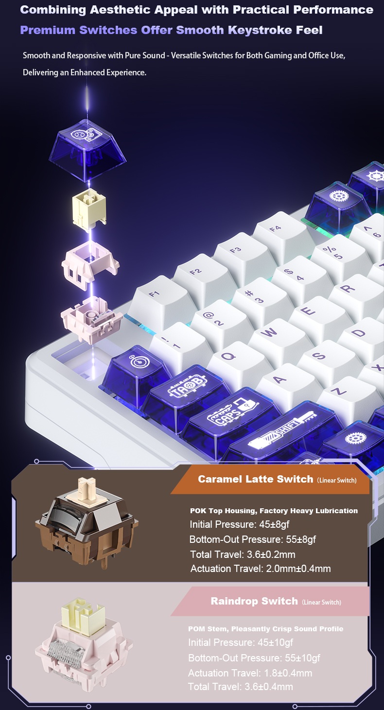 AULA L99 Smart Custom Mechanical Keyboard(图12) AULA L99 Smart Custom Mechanical Keyboard(图12)