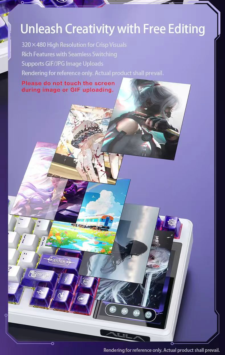 AULA L99 Smart Custom Mechanical Keyboard(图6) AULA L99 Smart Custom Mechanical Keyboard(图6)