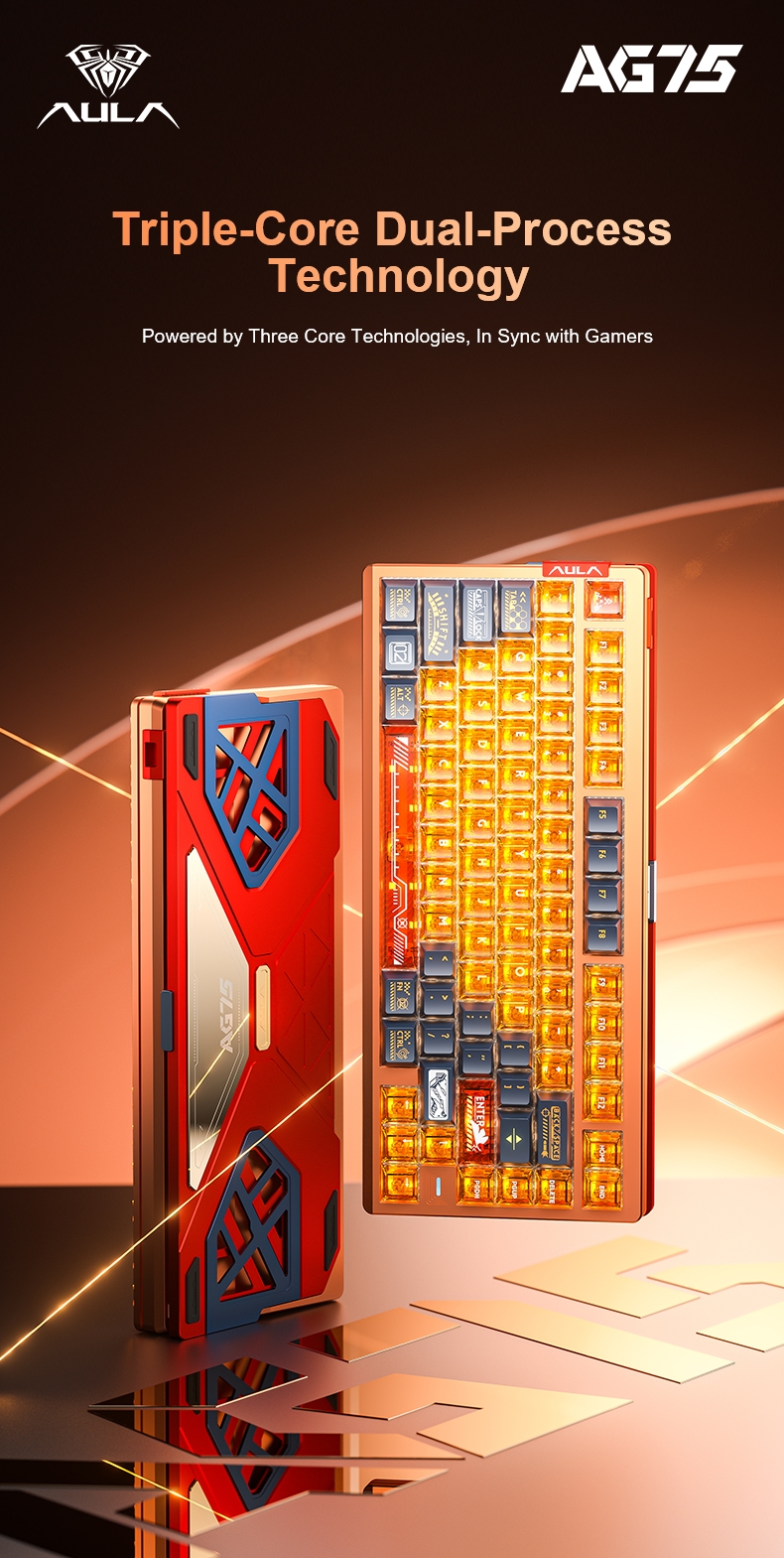 AULA AG75 Magnetic Switch Keyboard(图1)