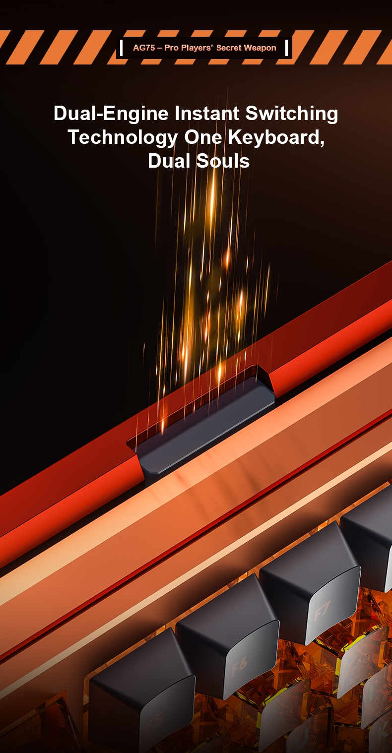 AULA AG75 Magnetic Switch Keyboard(图6)