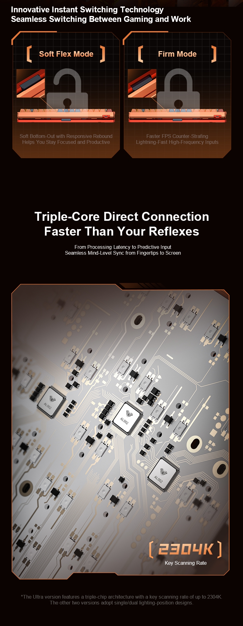 AULA AG75 Magnetic Switch Keyboard(图7)