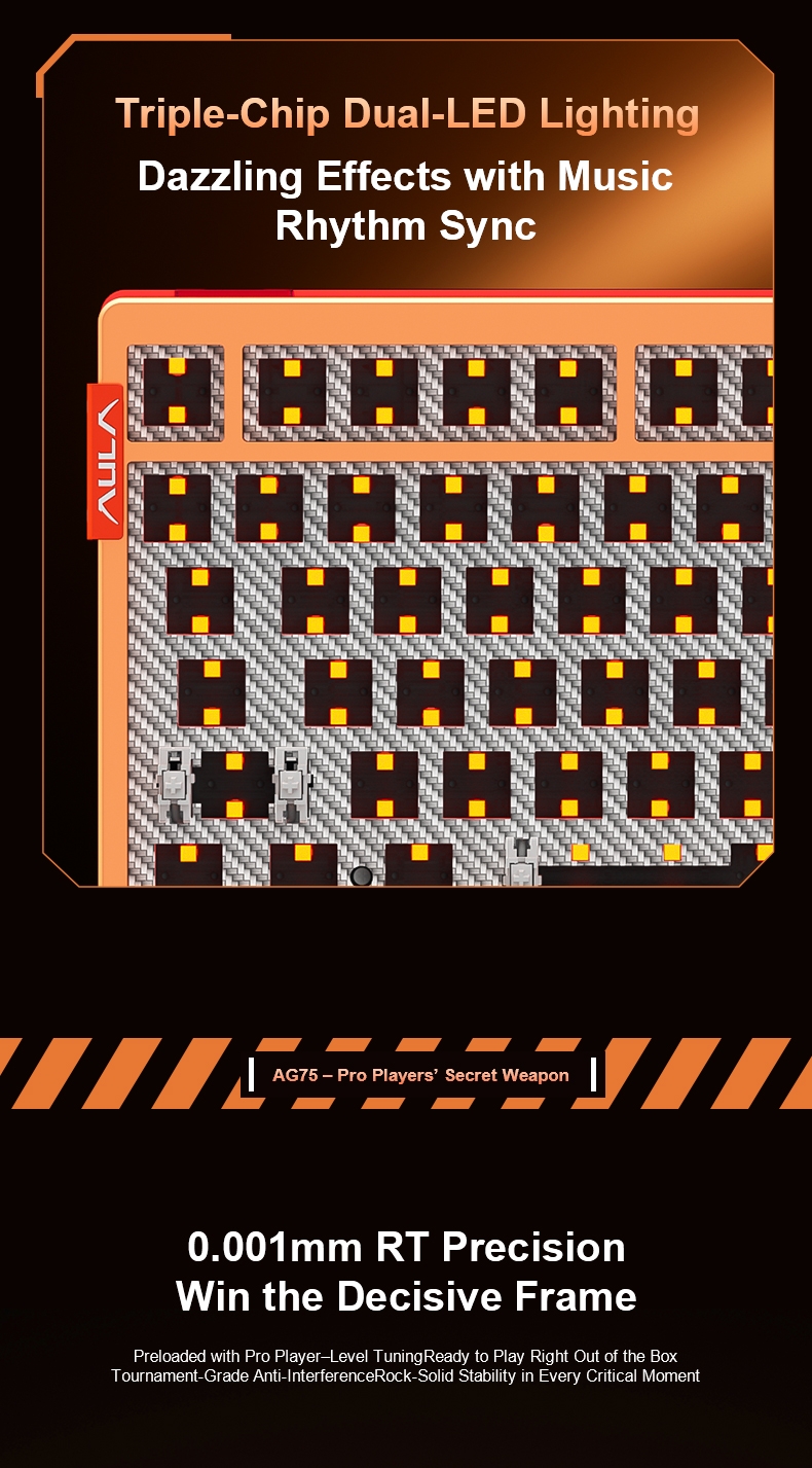 AULA AG75 Magnetic Switch Keyboard(图9)