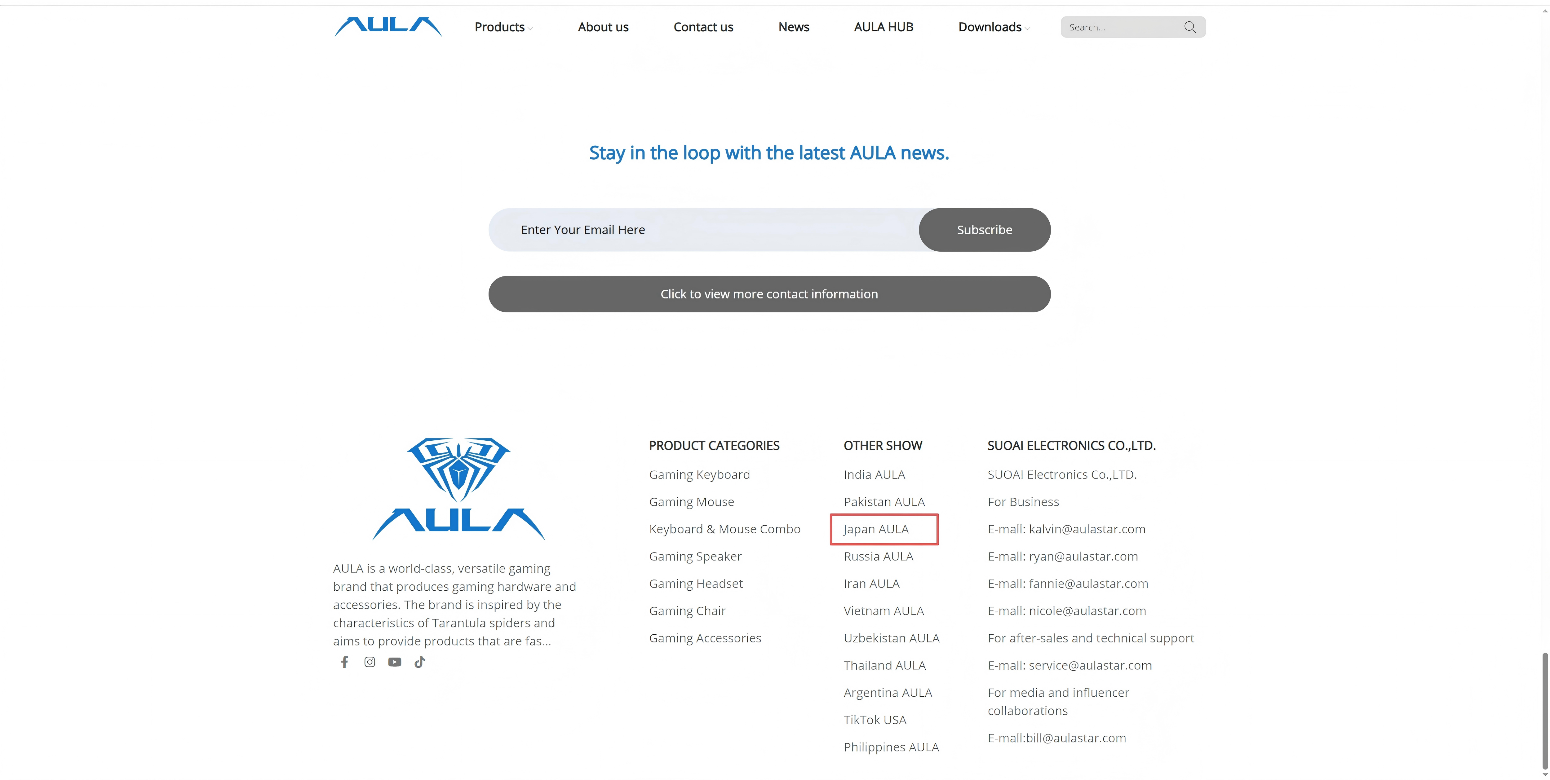 Important Notice Regarding AULA Driver & Firmware Downloads for Japan Region(图1) Important Notice Regarding AULA Driver & Firmware Downloads for Japan Region(图1)