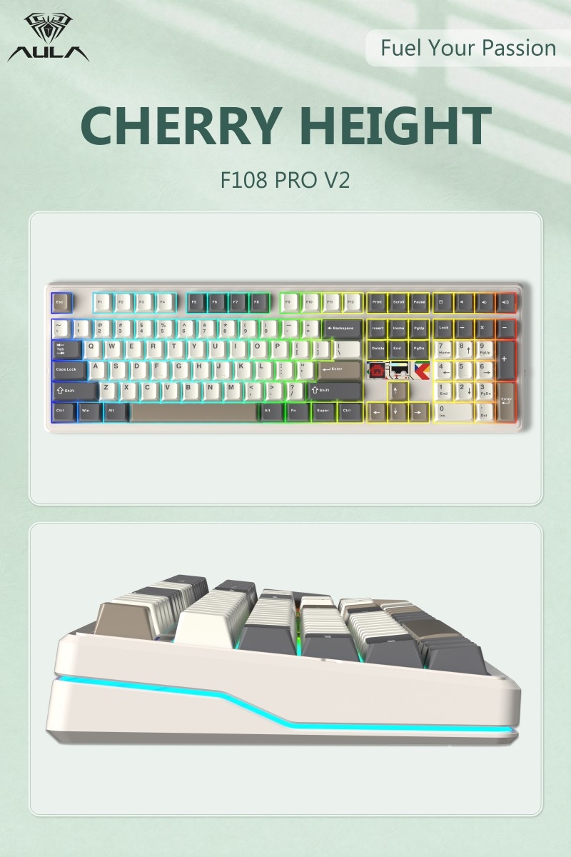 AULA F108 PRO V2 Gaming Keyboard(图3)