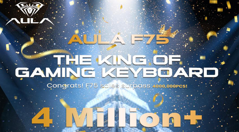 4 Million Strong: Celebrating the AULA F75 Global Phenomenon 