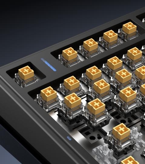 AULA F75 HE: The Evolution of 75% Magnetic Switch Gaming Keyboard(图3) AULA F75 HE: The Evolution of 75% Magnetic Switch Gaming Keyboard(图3)