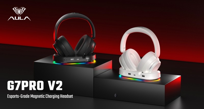AULA G7PRO v2 Arrives with Magnetic Charging Mastery(图1)