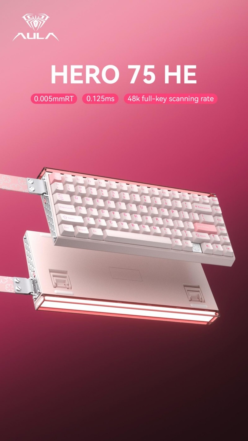 AULA HERO75 HE Four Seasons. One Keyboard.(图2)