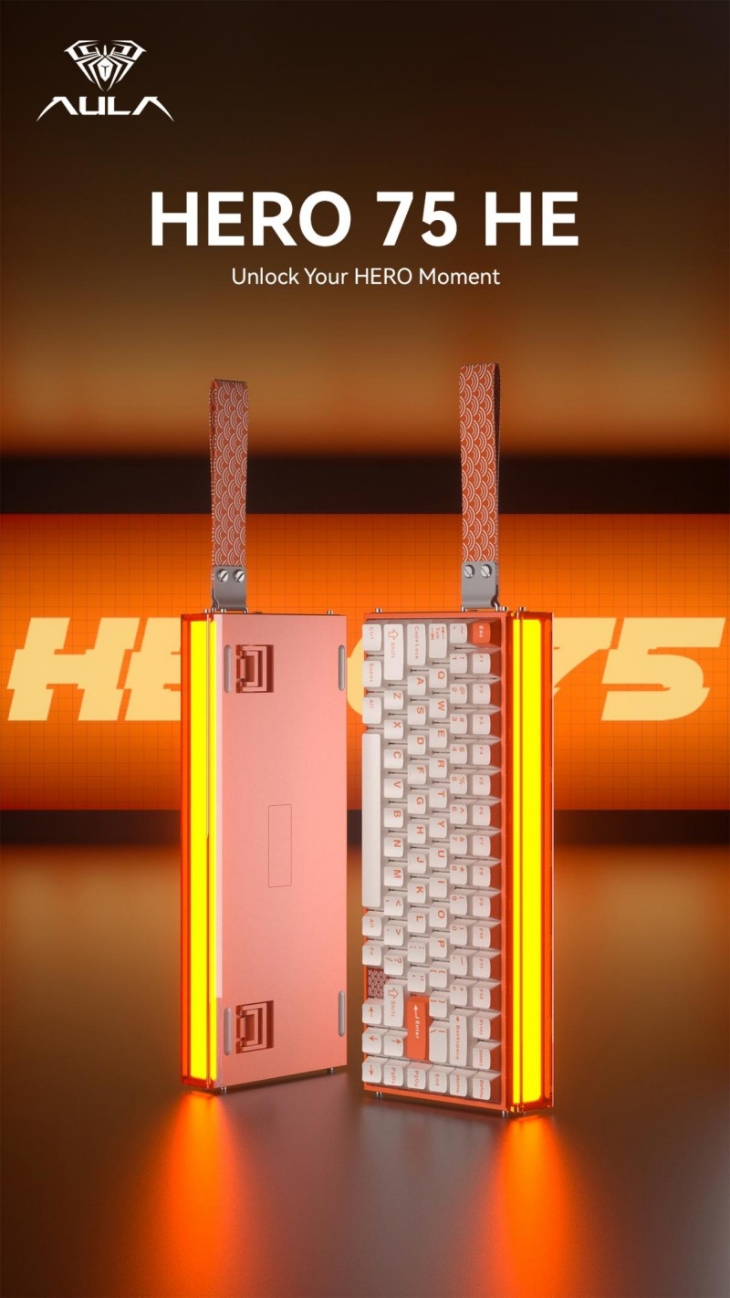 AULA HERO75 HE Four Seasons. One Keyboard.(图4)